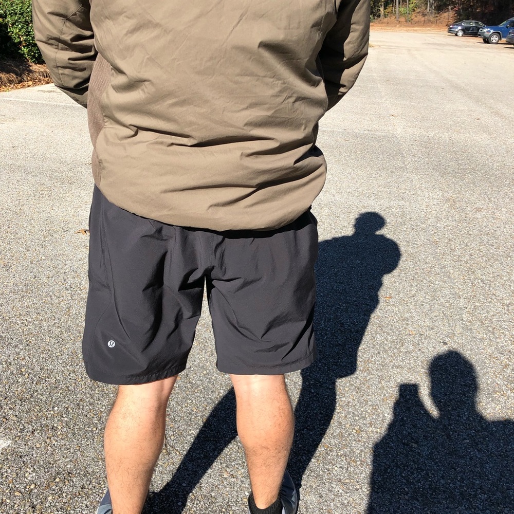 Men’s lululemon shorts with compression